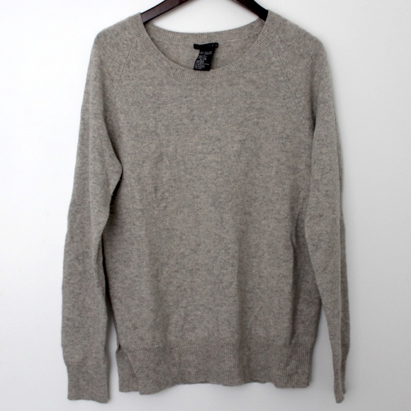 Theory Sweaters - Theory Silk and Cashmere Gray Light Sweater